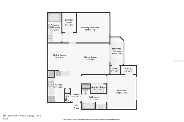 18001 RICHMOND PLACE DRIVE 1213, Tampa, FL 33647