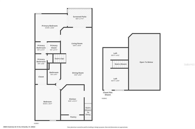 3008 CLUBVIEW DRIVE U3, Orlando, FL 32822