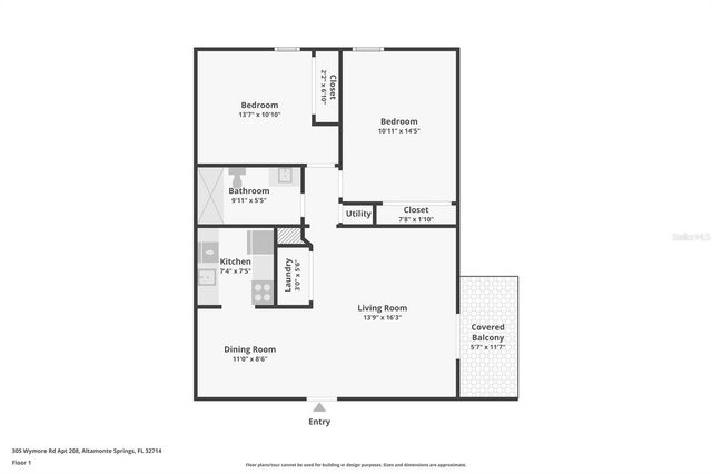 305 WYMORE ROAD 208, Altamonte Springs, FL 32714