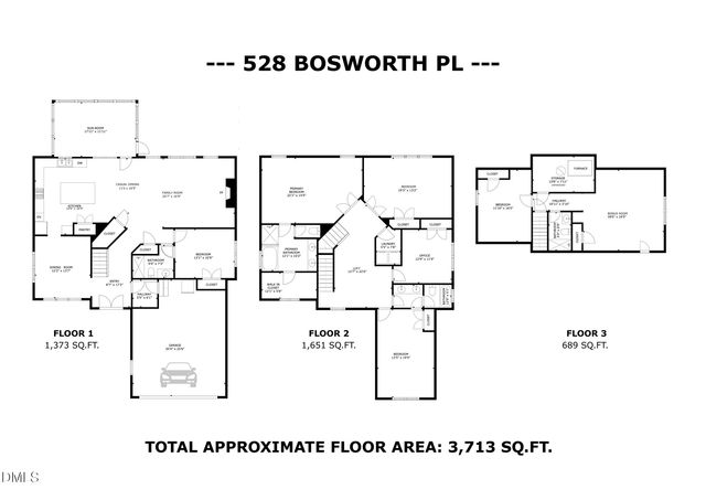 528 Bosworth Place, Cary, NC 27519