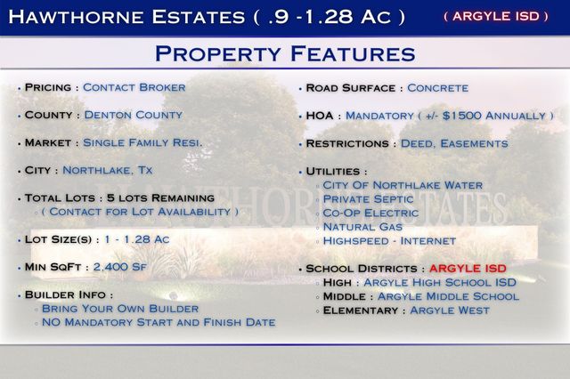 7485 Faught Road, Northlake, TX 76226