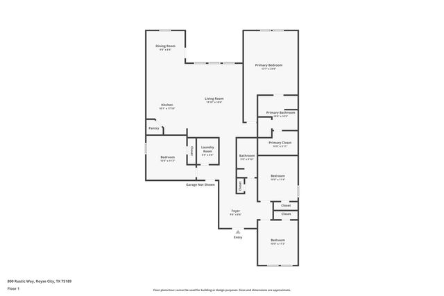 800 Rustic Way, Royse City, TX 75189