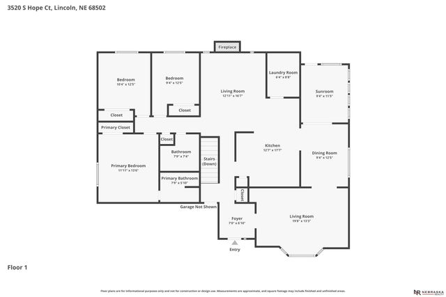 3520 S Hope Court, Lincoln, NE 68502