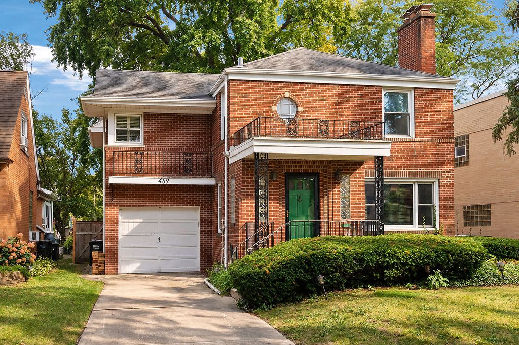 469 Uvedale Road, Riverside, IL 60546 — exterior