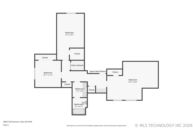 5008 S 72nd East Avenue, Tulsa, OK 74145