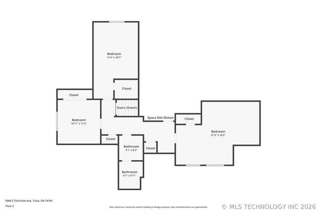 5008 S 72nd East Avenue, Tulsa, OK 74145