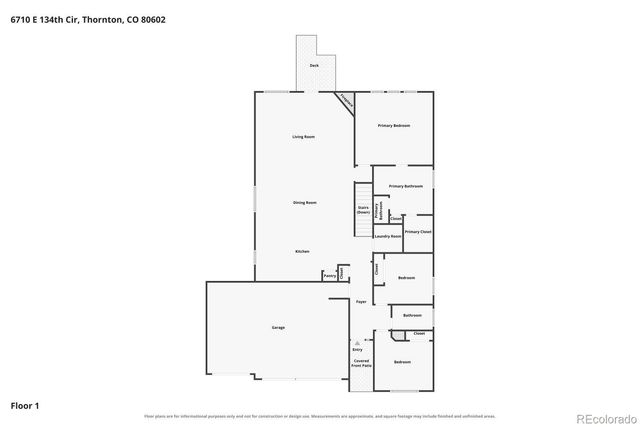 6710 E 134th Circle, Thornton, CO 80602