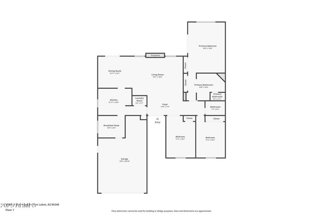 10421 E SILVERTREE Drive, Sun Lakes, AZ 85248