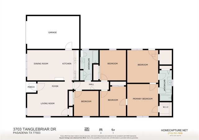 3703 Tanglebriar Drive, Pasadena, TX 77503