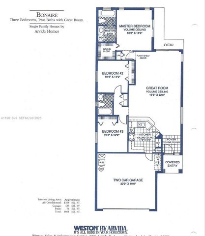 1605 Salerno Cir, Weston, FL 33327