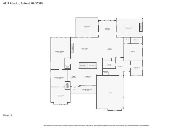 4217 Alba Lane, Buford, GA 30519