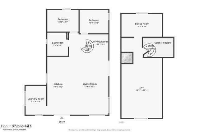 411 Pine Street, Mullan, ID 83846