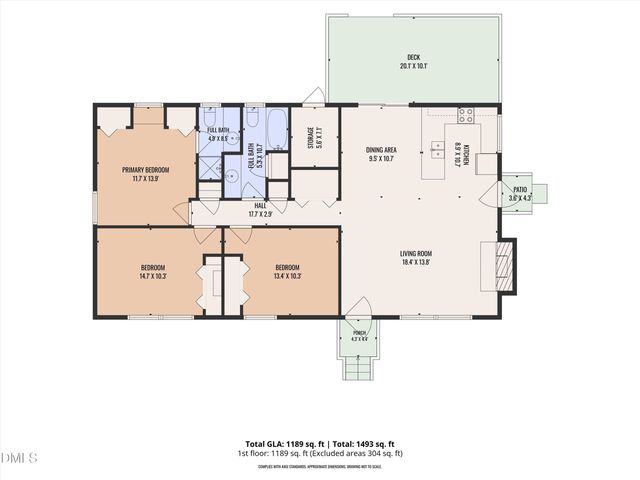 5804 Caledonia Street, Raleigh, NC 27609