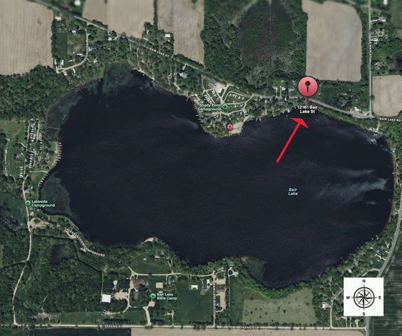 12161 Bair Lake Street, Jones, MI 49061