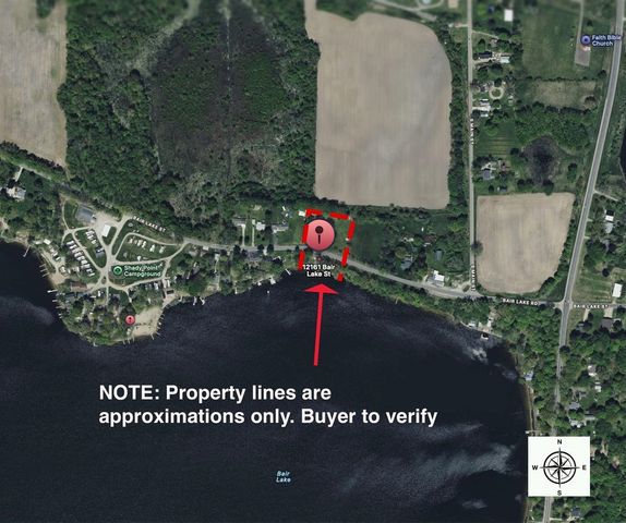 12161 Bair Lake Street, Jones, MI 49061
