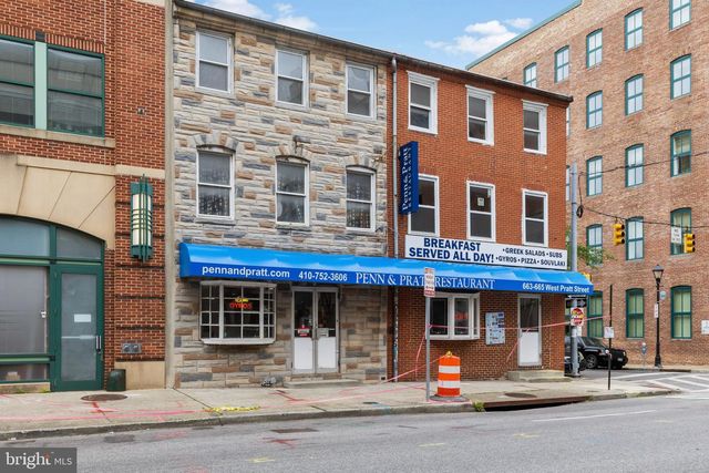 663 AND 665 W PRATT ST, Baltimore, MD 21201