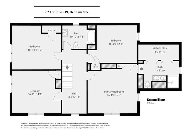82 Old River Place, Dedham, MA 02026