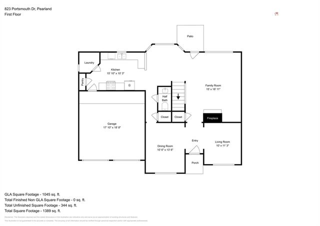 823 Portsmouth Drive, Pearland, TX 77584