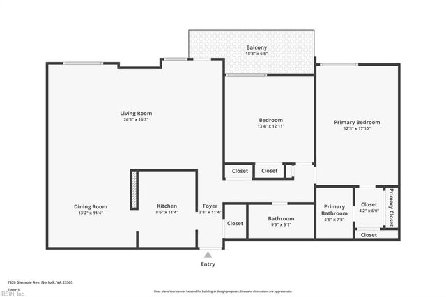 7320 Glenroie Ave Apt 12K, Norfolk, VA 23505