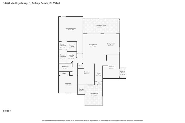 14407 Via Royale 1, Delray Beach, FL 33446