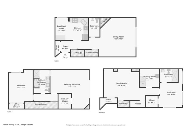 1618 N Burling Street A, Chicago, IL 60614