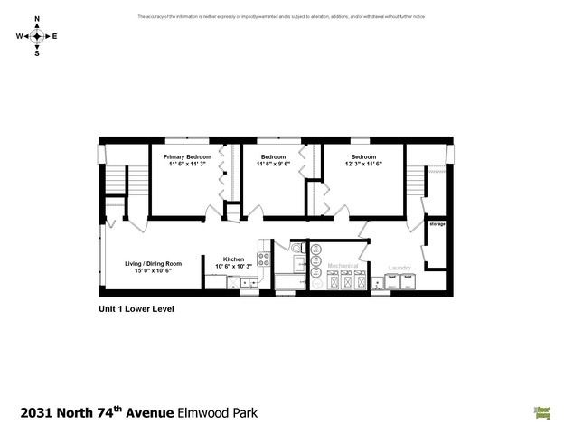 2031 N 74th Avenue, Elmwood Park, IL 60707