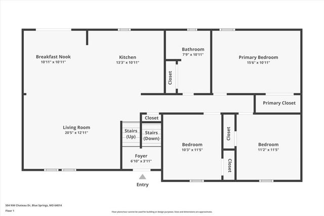 504 NW Chateau Drive, Blue Springs, MO 64014