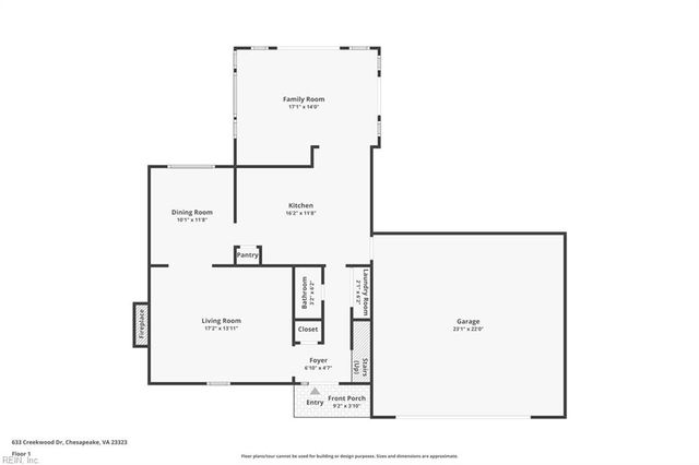 633 Creekwood DR, Chesapeake, VA 23323