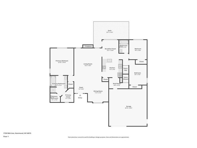 1738 96th Avenue, Hammond, WI 54015