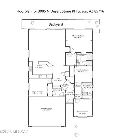 3085 N Desert Stone Place, Tucson, AZ 85716