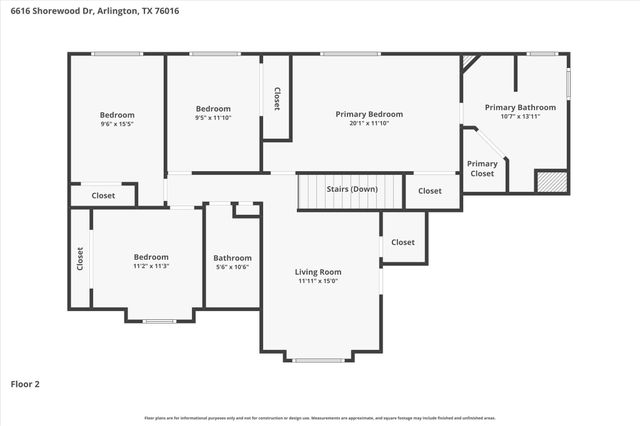 6616 Shorewood Drive, Arlington, TX 76016