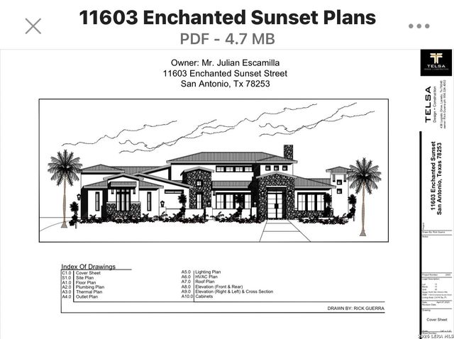 11603 Enchanted Sunset St, San Antonio, TX 78253