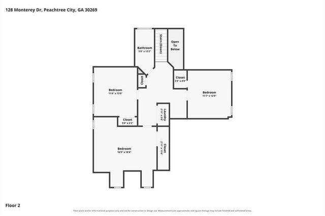 128 Monterey Drive, Peachtree City, GA 30269