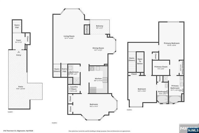 316 Thornton Court T316, Edgewater, NJ 07020