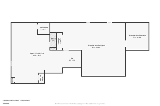 6757 N Santa Monica BOULEVARD, Fox Point, WI 53217