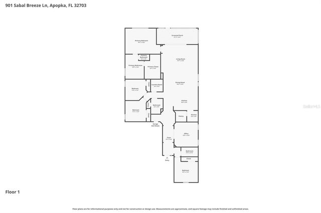 901 SABAL BREEZE LANE, Apopka, FL 32703