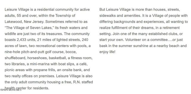 332 Canterbury Court B, Lakewood, NJ 08701