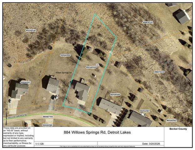 884 Willow Springs Road, Detroit Lakes, MN 56501