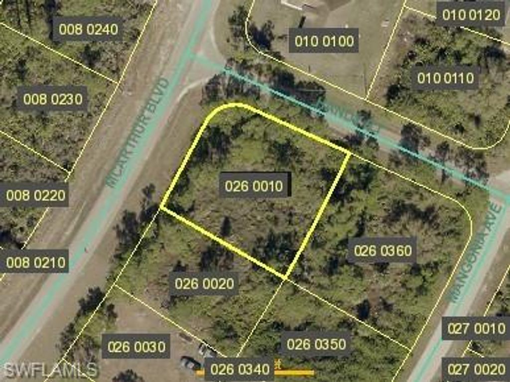 325 McArthur BLVD, LEHIGH ACRES, FL 33974 — exterior