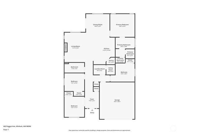 402 Pagget Avenue, Winlock, WA 98596