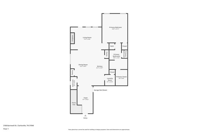 3108 Barnwell Dr, Clarksville, TN 37040