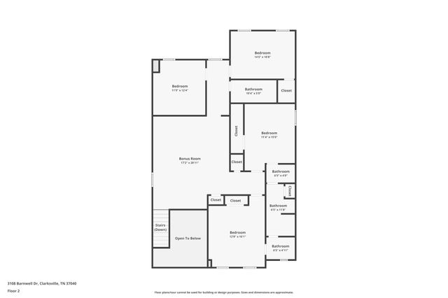3108 Barnwell Dr, Clarksville, TN 37040