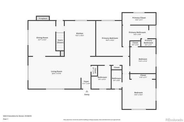 3253 S Columbine Street, Denver, CO 80210