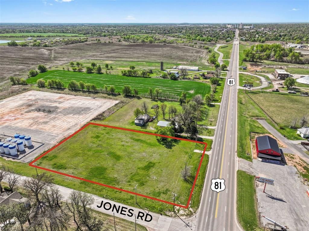 Image 1 of property listing at HWY 81 & Jones Rd, El Reno, OK 73036