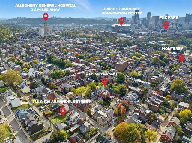 518-520 Armandale St., Central North Side, PA 15212