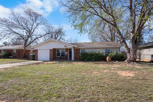 721 Hedge Drive, Midwest City, OK 73110