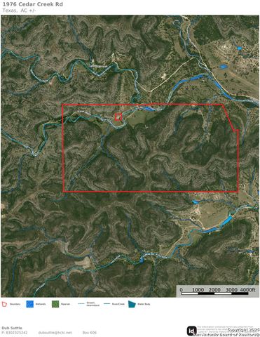 1976 W cedar creek, Leakey, TX 78873