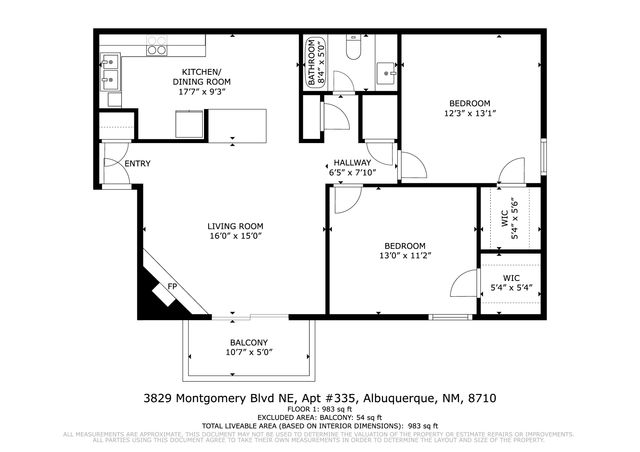 3829 Montgomery Boulevard NE APT 335, Albuquerque, NM 87109