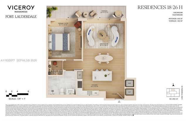 505 NE 2nd Street 25H, Fort Lauderdale, FL 33301