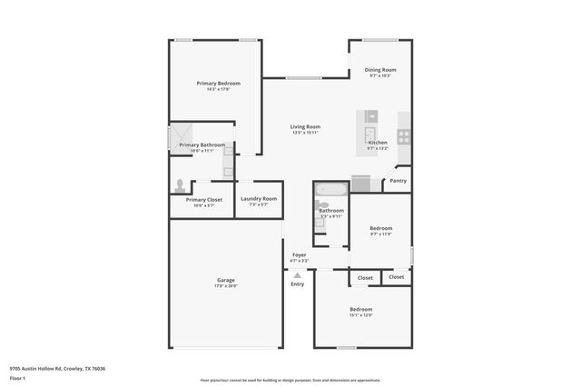9705 Austin Hollow Road, Crowley, TX 76036
